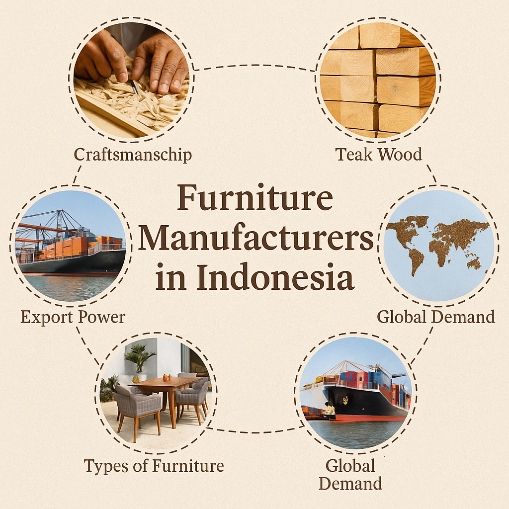 Furniture Manufacturers in Indonesia: Craftsmanship, Export Power, and Global Demand