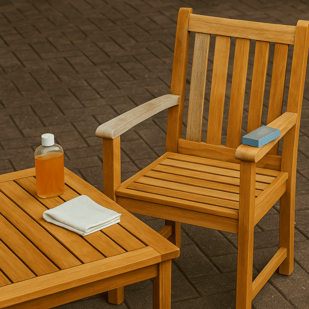 How to Refinish Teak Outdoor Furniture Without Losing Its Strength