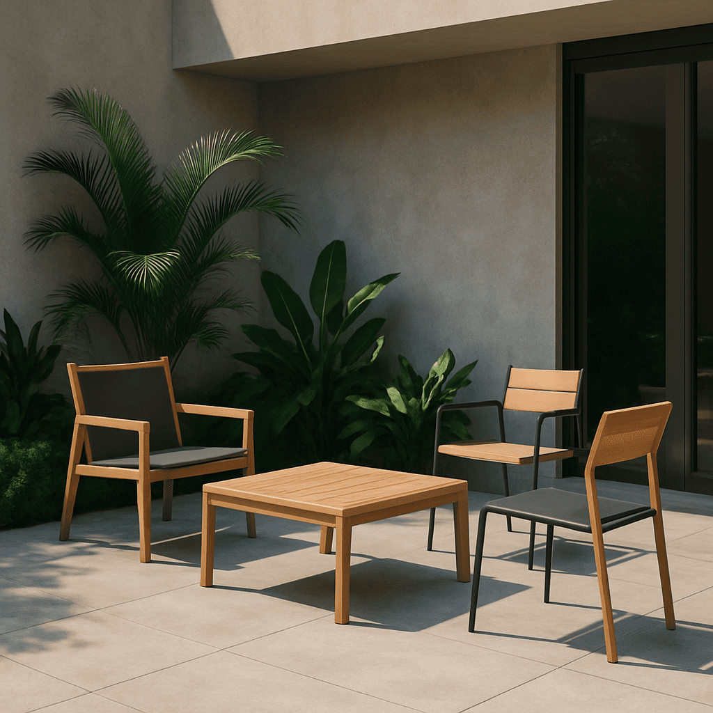 Modern Minimalist Outdoor Furniture for Businesses That Care About First Impressions