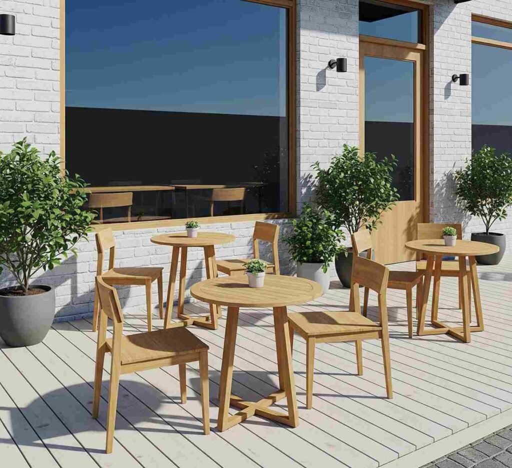 How to Choose Outdoor Furniture for Cafes With Tight Spaces