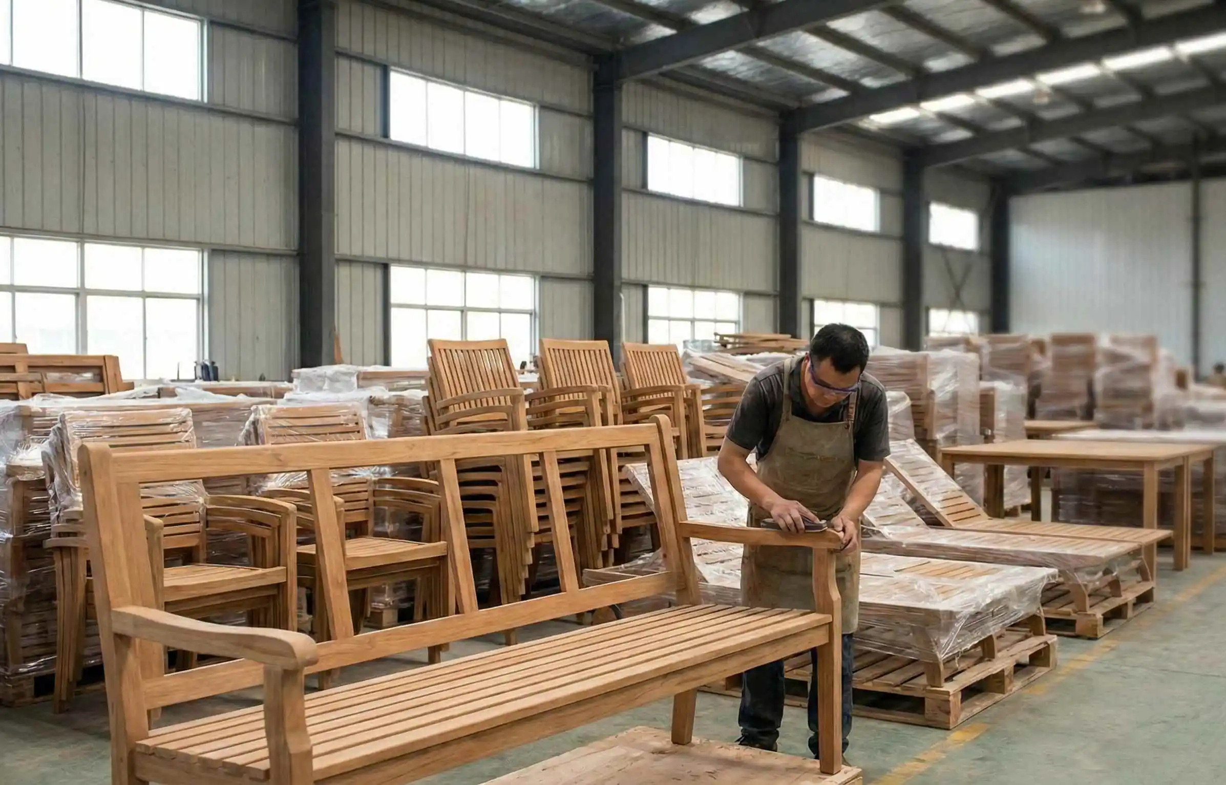 Why Bulk Outdoor Furniture Sourcing Requires Manufacturing Support