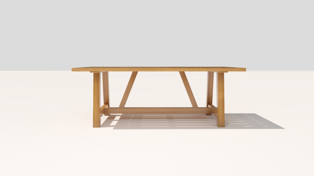 Alder Outdoor Dining Table 210