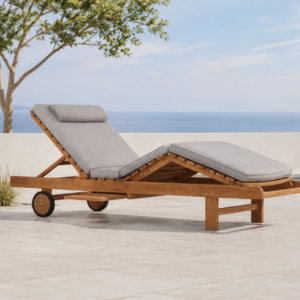 Florida Teak Sun Lounger