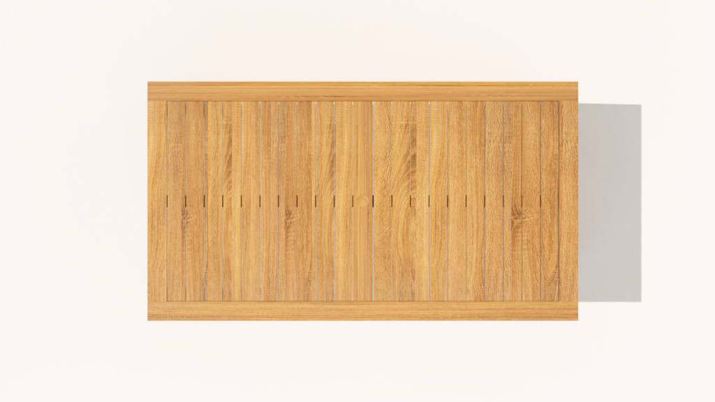 Nova Alu Outdoor Dining Table 210