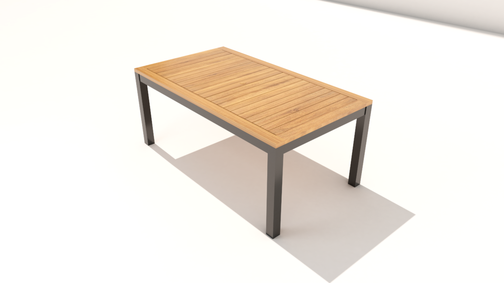 Nova Alu Outdoor Dining Table 210